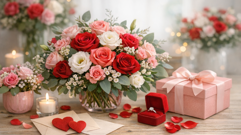 Flowers Love and Romance