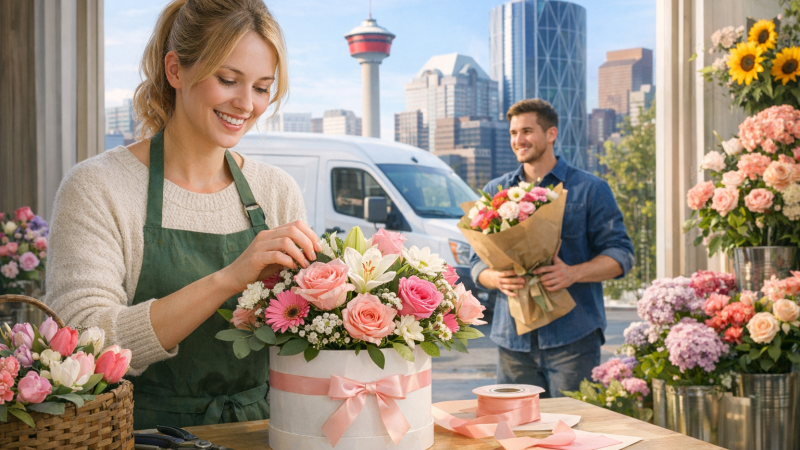 Send Flowers to Calgary