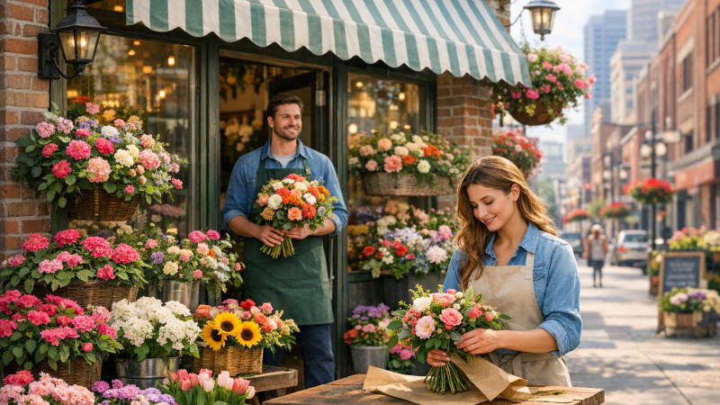 Floral Shop Downtown