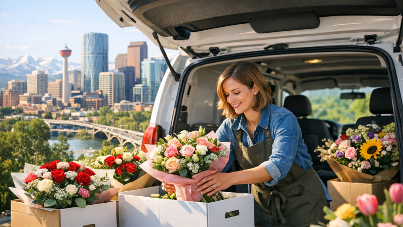 Flower Delivery NW Calgary
