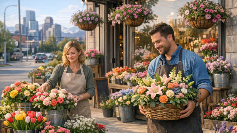Flower Shops in SW Calgary Alberta