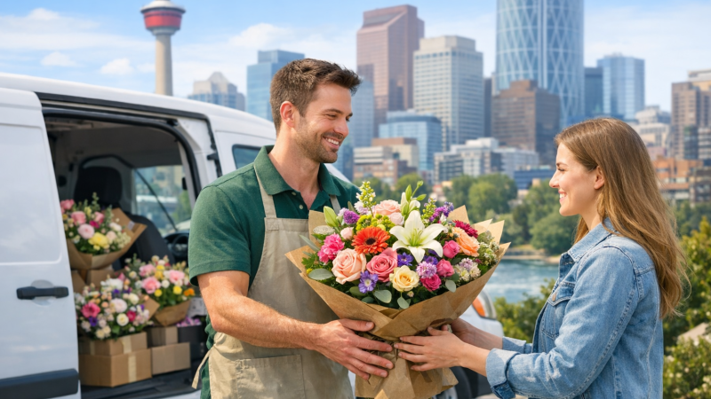 Same Day Flower Delivery Calgary
