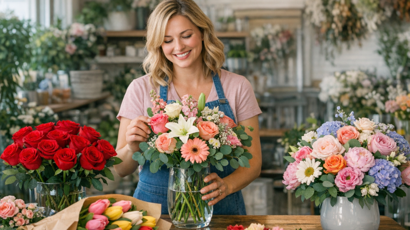 Flowers best sellers