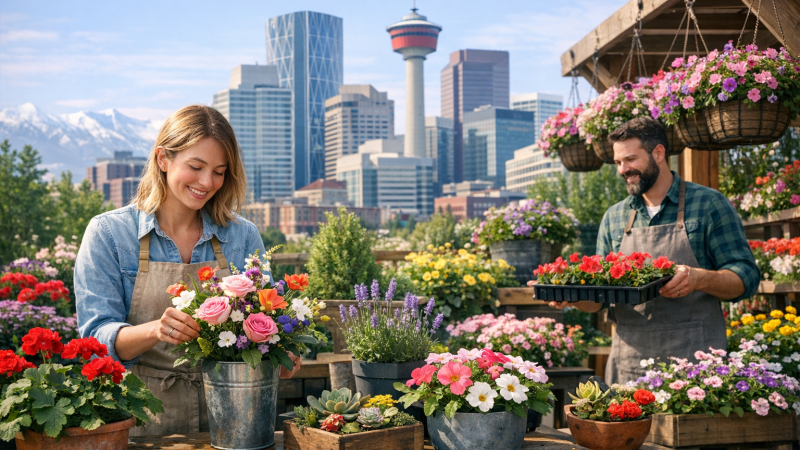 Calgary plants and flowers