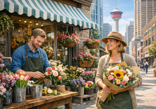 Flower Shops Downtown Calgary