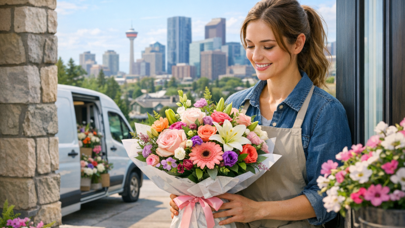 Flower delivery In Calgary