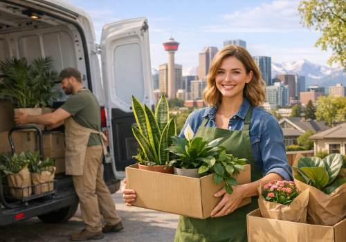 plant delivery Calgary