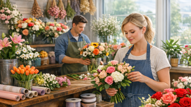 the flower place