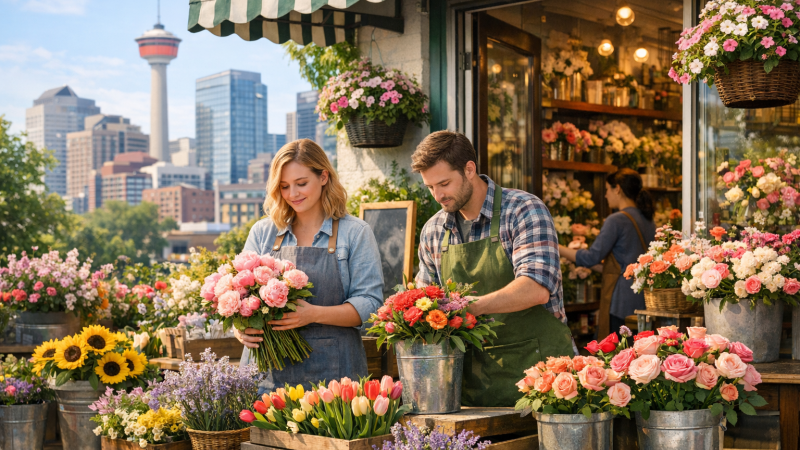Flower Shops in Calgary Alberta