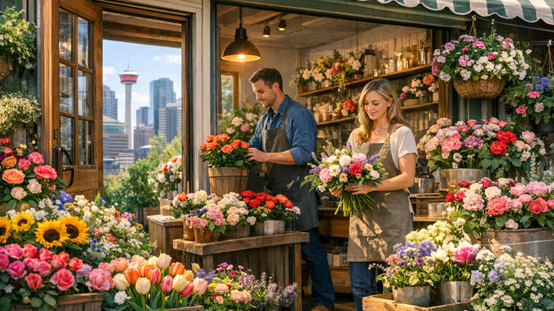 Flower Shops in Calgary Alberta