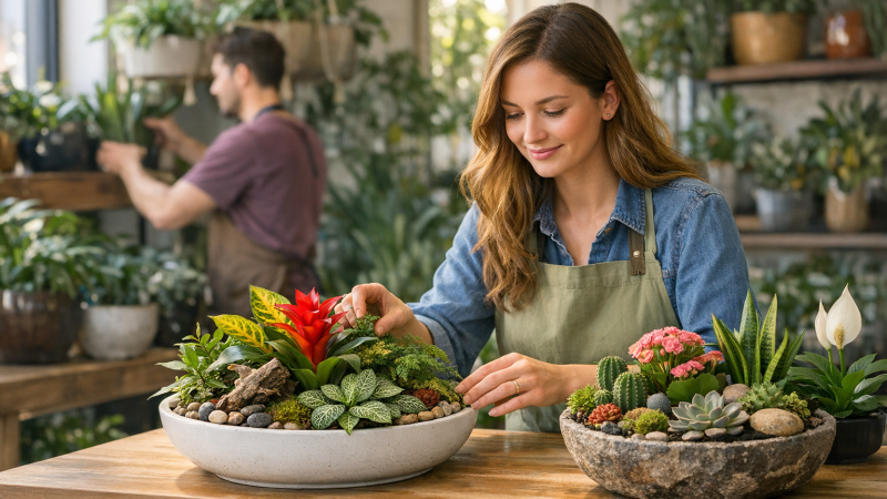 Calgary Plants Dish Gardens