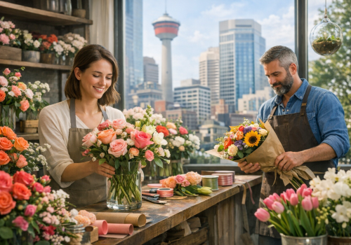 Calgary florist downtown