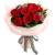 Perfect 10 Red Roses Round Bouquet