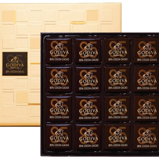 Birthday Package - Rose Bouquet + Godiva 85c Dark Chocolate