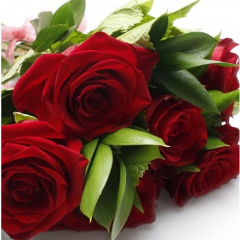 12pcs RED Roses Valentine Bouquet