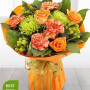 Orange World Vase Bouquet