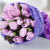 Pink Tulips Hand Bouquet 20 Stems
