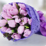 Pink Tulips Hand Bouquet 20 Stems