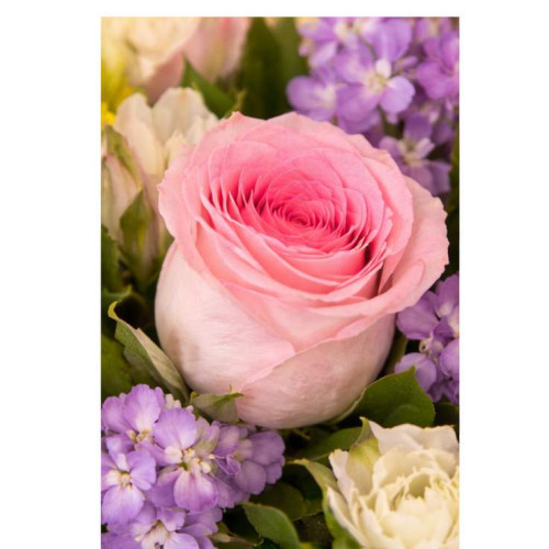 Sweet Pastel Garden Vase Arrangement