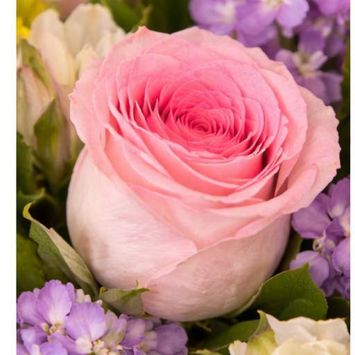 Sweet Pastel Garden Vase Arrangement