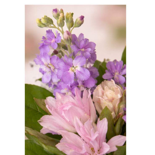 Sweet Pastel Garden Vase Arrangement