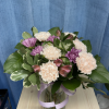 Charming Pink Carnation & Alstroemeria Arrangement
