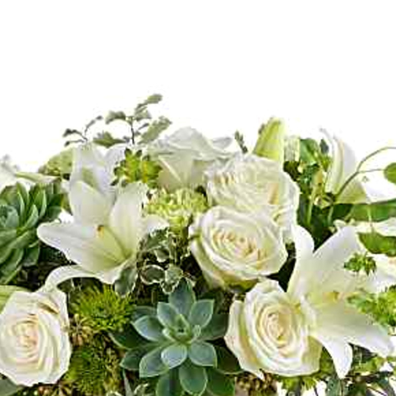 Teleflora's Cloud Petals Bouquet