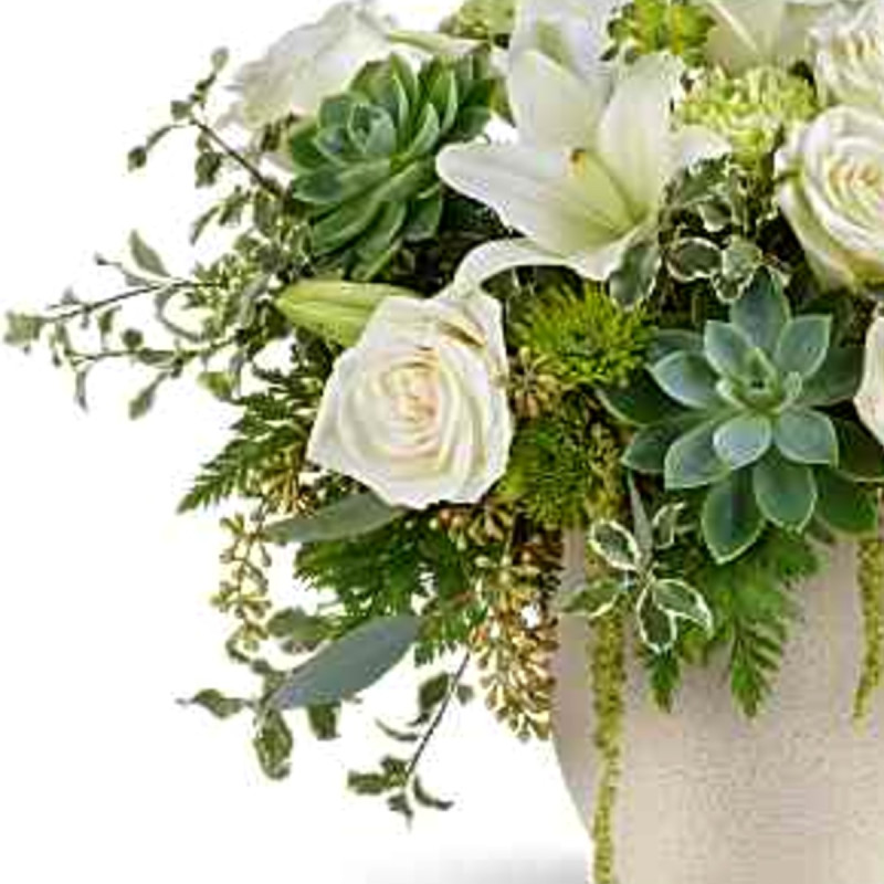 Teleflora's Cloud Petals Bouquet