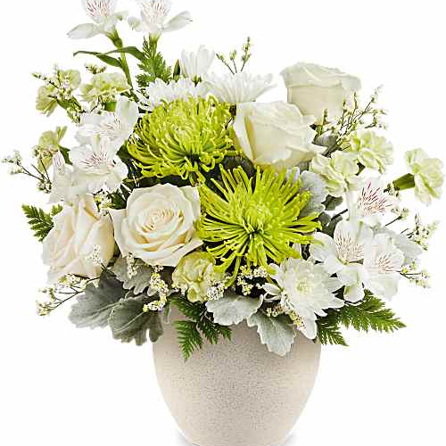 Teleflora's Peaceful Petals Bouquet