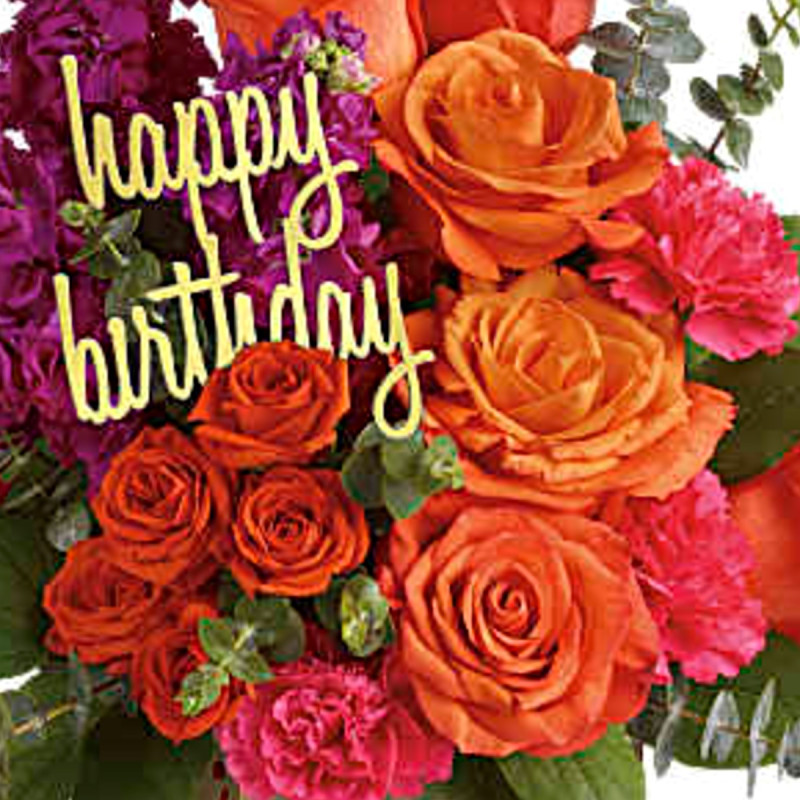 My Online Florist's Birthday Sparkle Bouquet