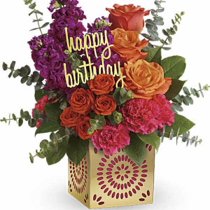 My Online Florist's Birthday Sparkle Bouquet
