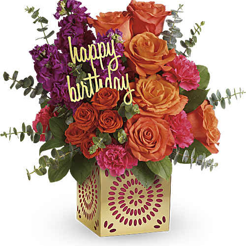 My Online Florist's Birthday Sparkle Bouquet