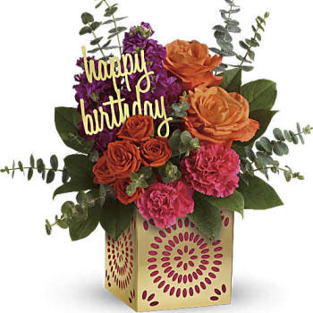 My Online Florist's Birthday Sparkle Bouquet