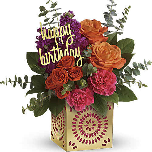 My Online Florist's Birthday Sparkle Bouquet