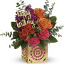 My Online Florist's Birthday Sparkle Bouquet