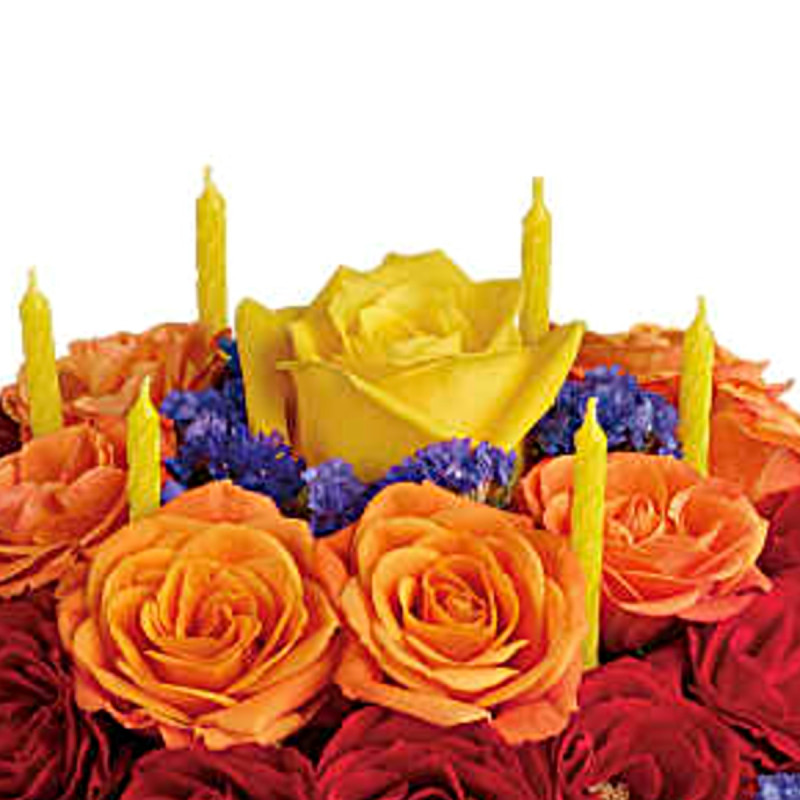 Your Wish Is Granted Birthday Cake Bouquet