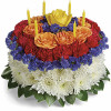 Your Wish Is Granted Birthday Cake Bouquet