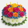 Your Wish Is Granted Birthday Cake Bouquet