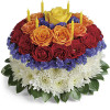 Your Wish Is Granted Birthday Cake Bouquet