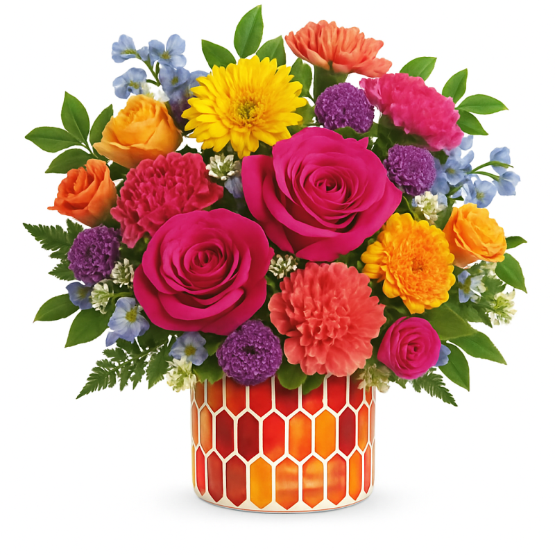My Online Florist's Sunset Blooms Bouquet
