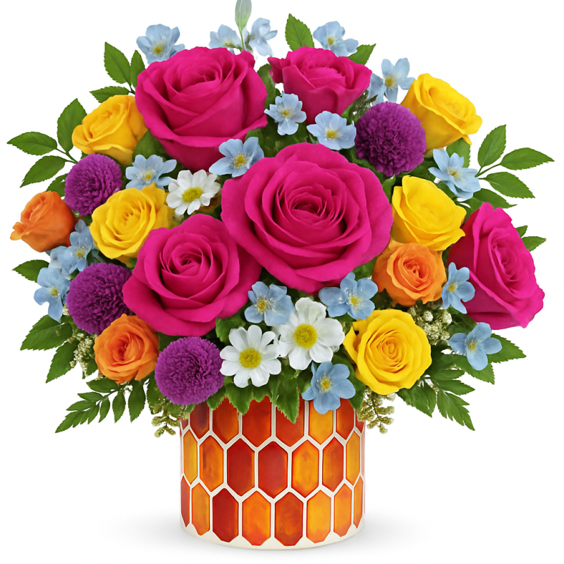 My Online Florist's Sunset Blooms Bouquet