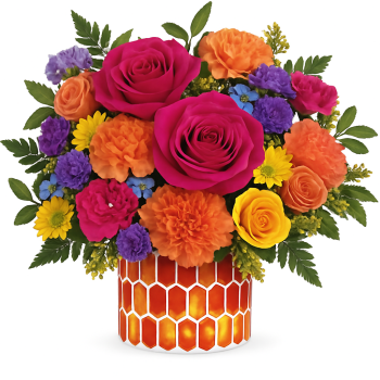 My Online Florist's Sunset Blooms Bouquet