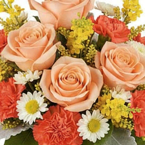 My Online Florist's Radiant Colors Bouquet