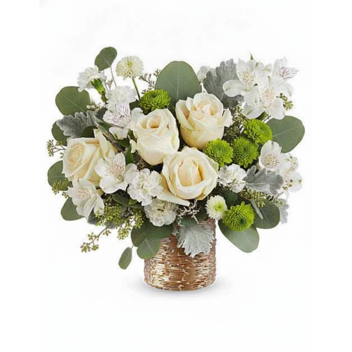 My Online Florist's Golden Mod Bouquet