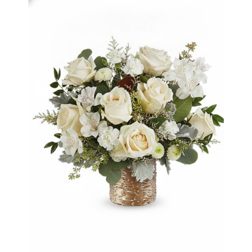 My Online Florist's Golden Mod Bouquet