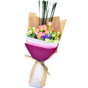 Canada Flower Gifts Romantic Red Rose Bouquet for Valentine 2738