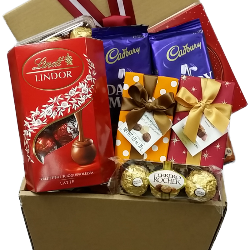 Canada Flower Gifts Festive Sweet Bliss Christmas Chocolate Hamper