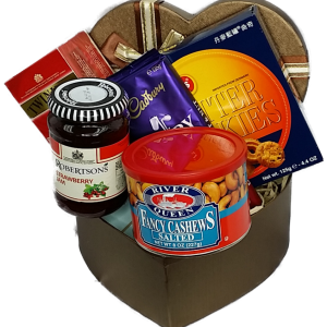 Canada Flower Gifts Holiday Heart Indulgence Hamper 2750