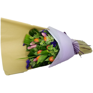 Canada Flower Gifts Charming Blush Tulip Ensemble 2763
