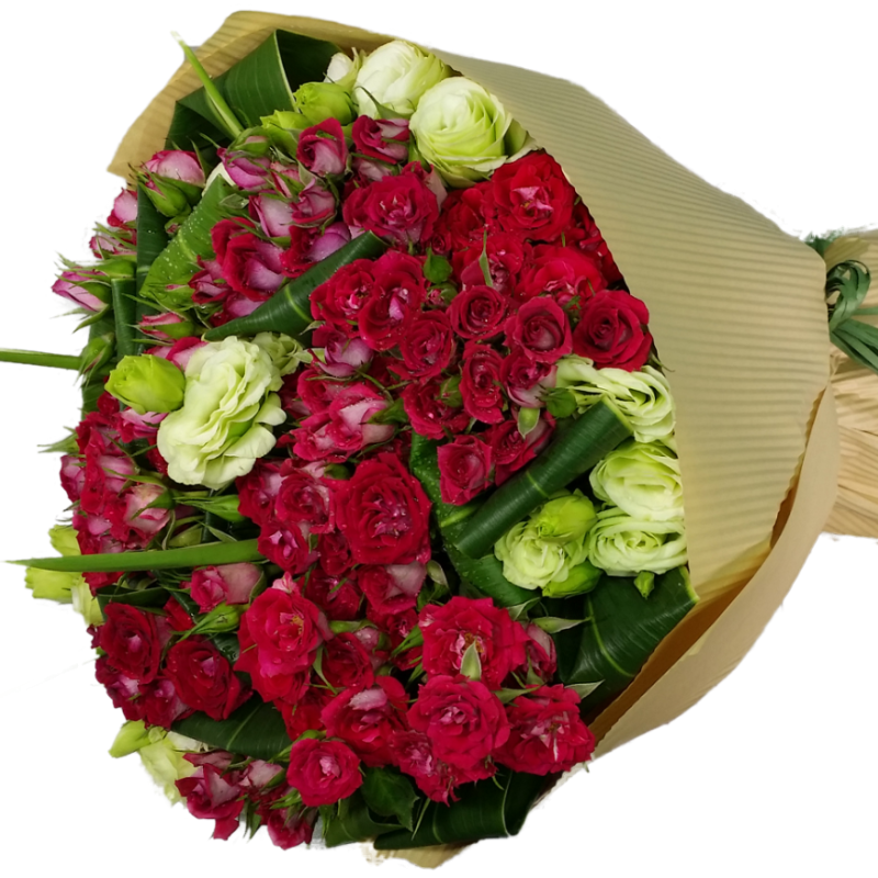 Petite Red Romance Mini Roses Bouquet